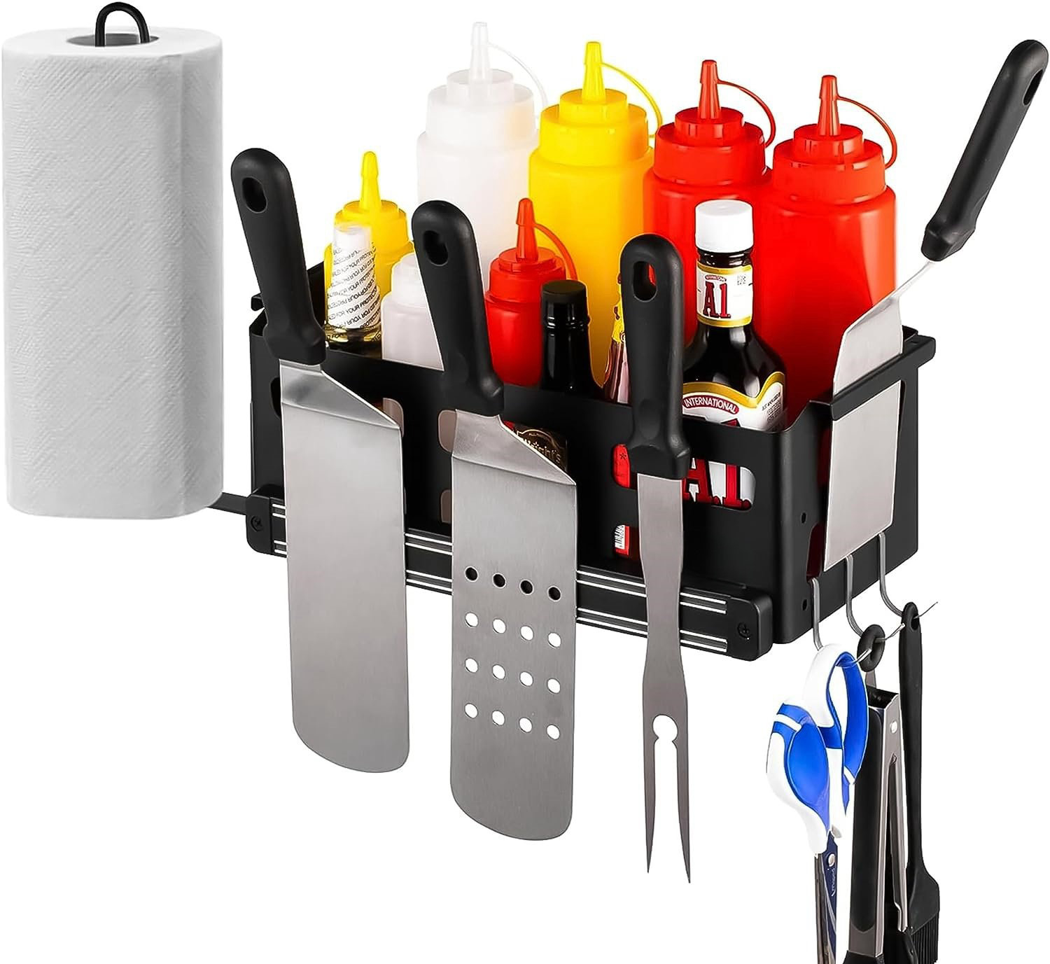 A Home Griddle Caddy For Blackstone Griddle Accessories, Space Saving